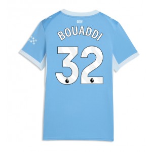 Manchester City Ayyoub Bouaddi #32 Jalkapallovaatteet Naisten Kotipaita 2026-27 Lyhythihainen